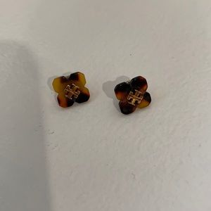 Tory Burch tortoiseshell earrings